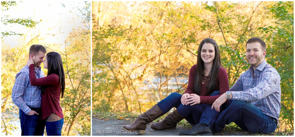 Berks County PA Outdoor Engagement Session | K. Moss Photography